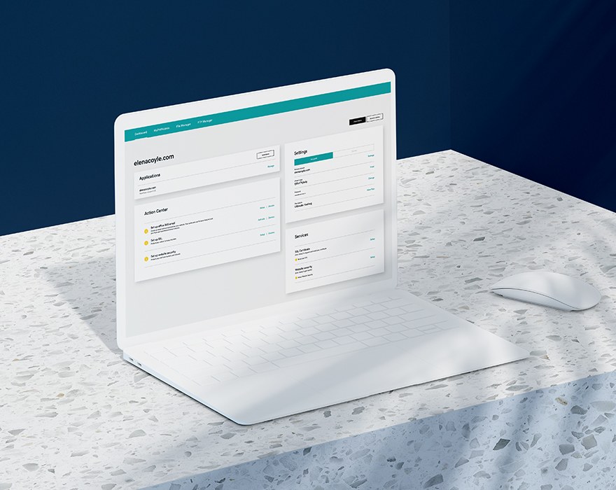 domain + professional email